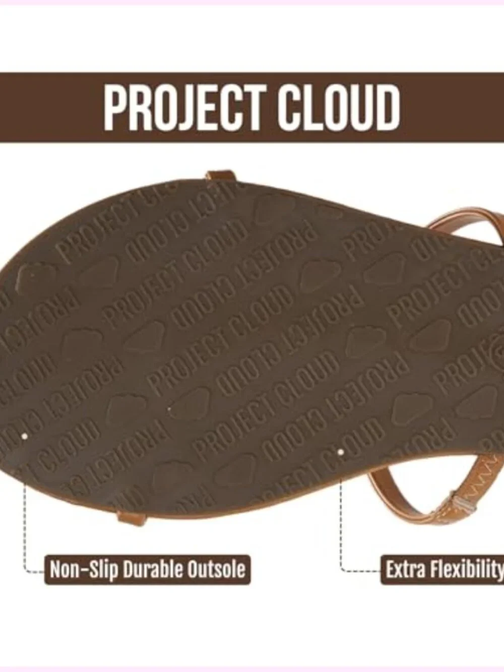 Memory Foam Insole Eco-Crafted Leather Double Strap Slide Sandals